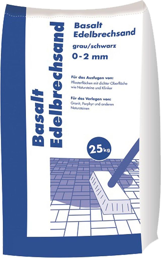Hamann Basalt Edelbrechsand 0-2mm 25kg Immagine del prodotto 