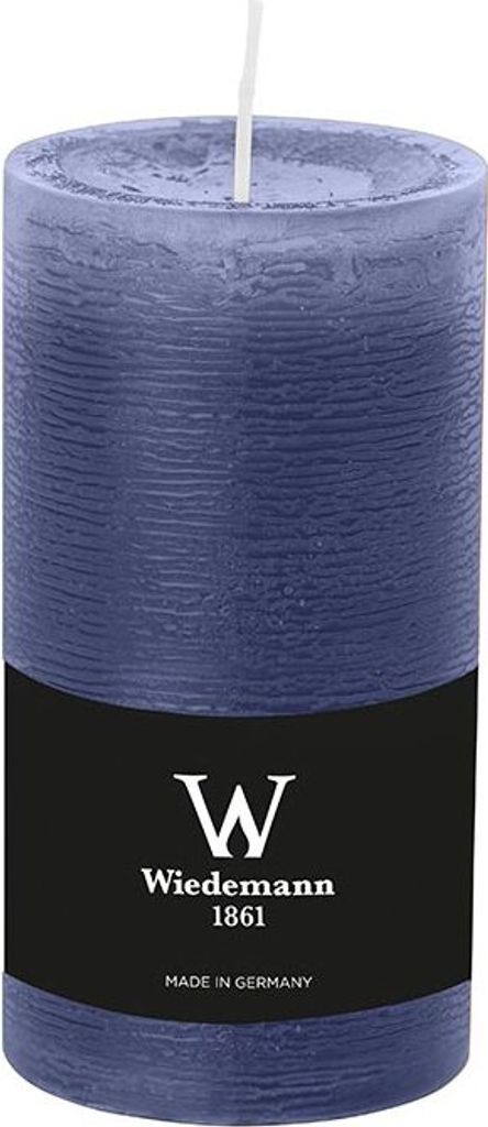 Wiedemann Marble Rustik Kerzen, Stumpenkerzen,  Dunkelblau Produktbild 