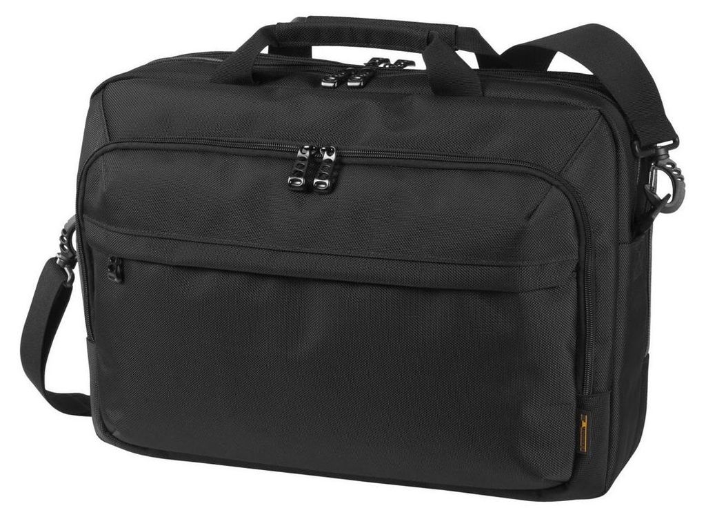 Halfar - Schultertasche "Mission", Business LT5717 (Einheitsgröße) (Schwarz)
