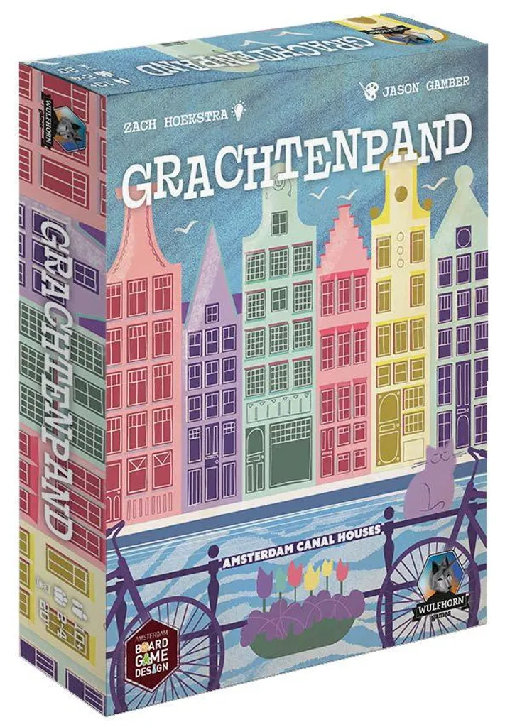 Jeu de cartes HOT exclusif Amsterdam : Construisez vos maisons au canal
