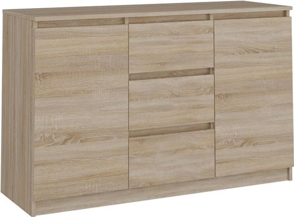 Topeshop KOMODA 2D3S DĄB SONOMA Kommode Produktbild 