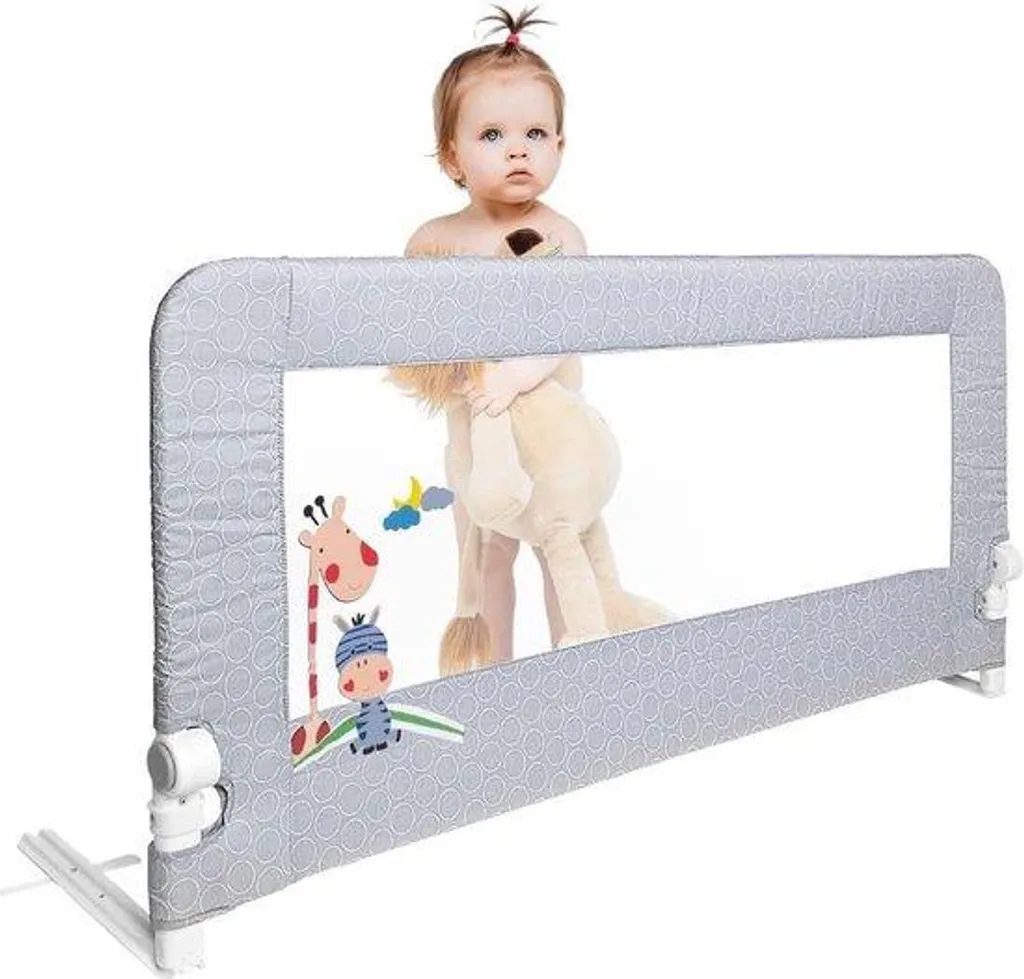 Barrière de sécurité enfant 150 cm pliable pour un montage sans effort