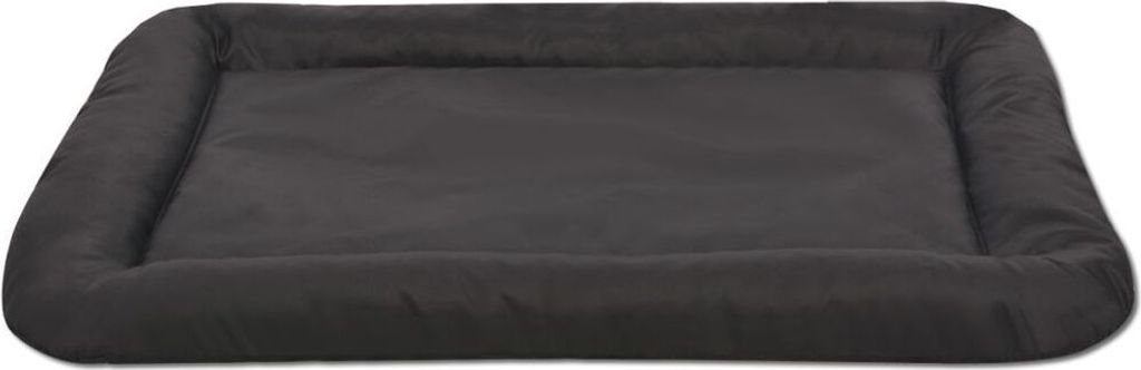 vidaXL Letto per cani taglia XXL Nero Immagine del prodotto 