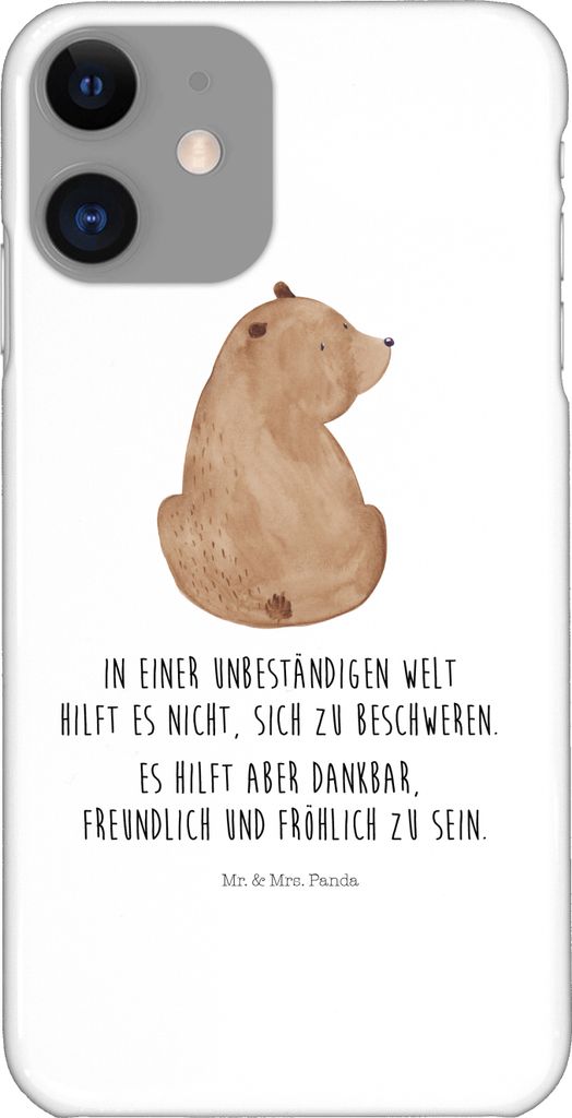 Mr. & Mrs. Panda Iphone 11 Handyhülle Bär Schulterblick - Produktbild 