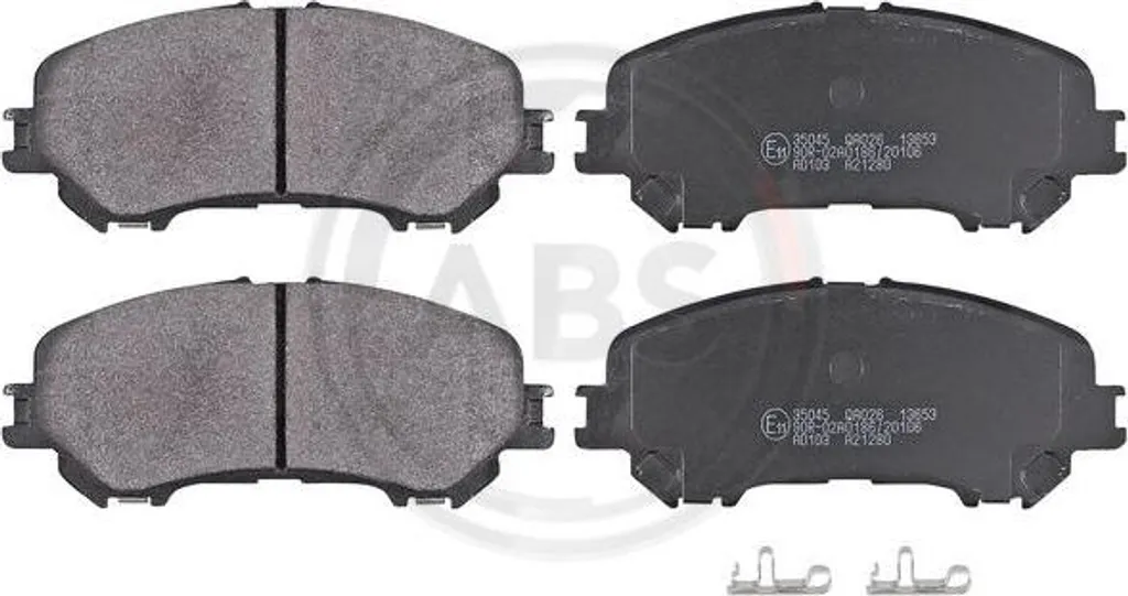 Plaquettes de frein haute friction OE D10604BA0A pour Renault et Nissan