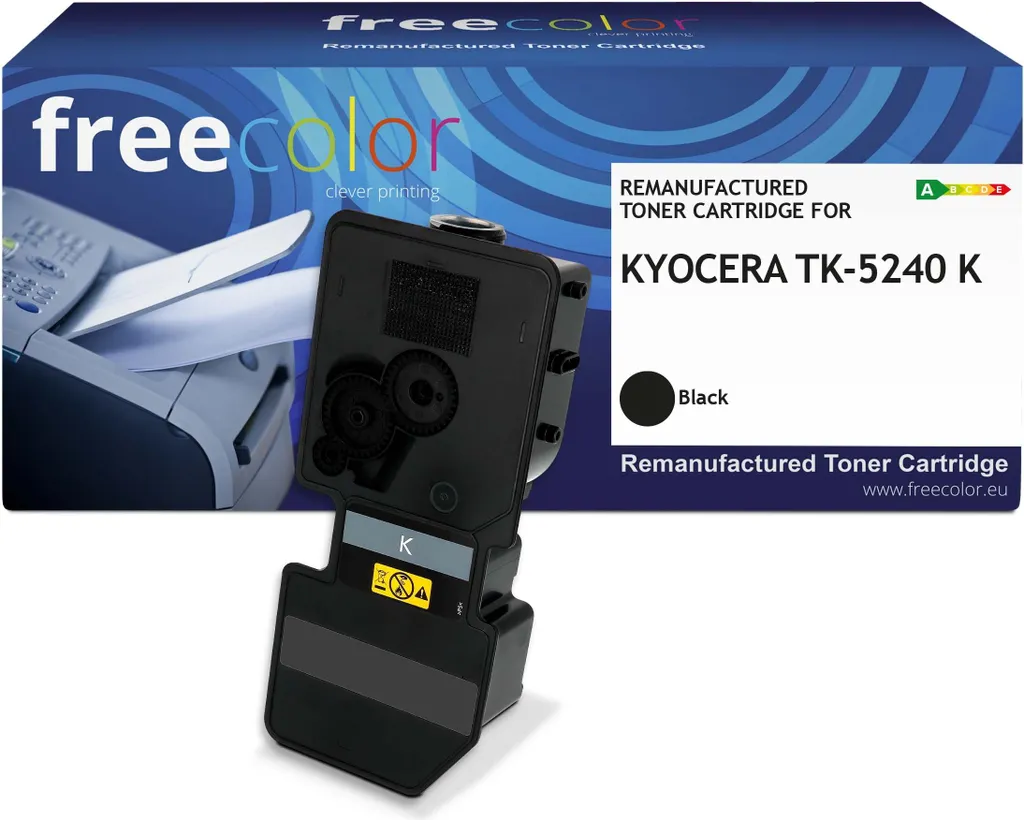 Cartouche de toner compatible Kyocera TK-5240K noir haute performance