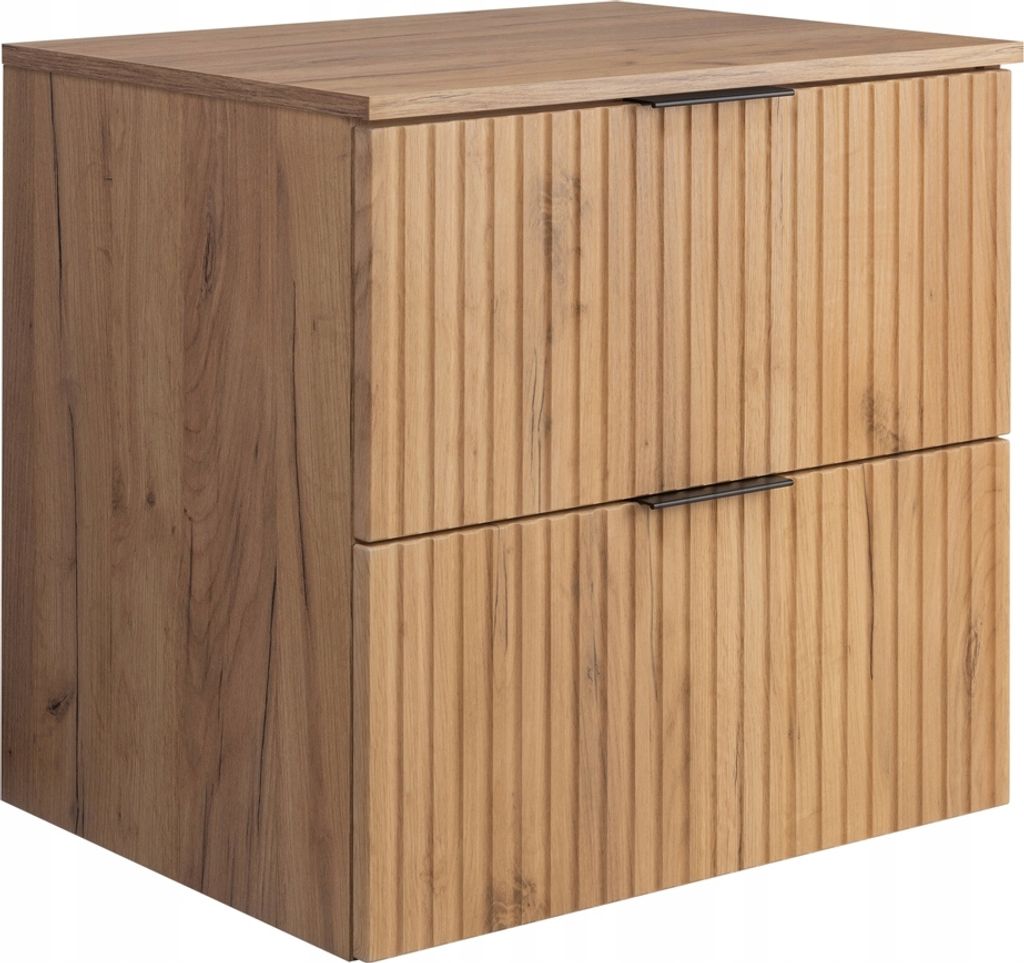 Rodan | Szafka Pod Umywalkę - Brązowy Mat - 60 Cm - 2 Zdjęcie produktu 