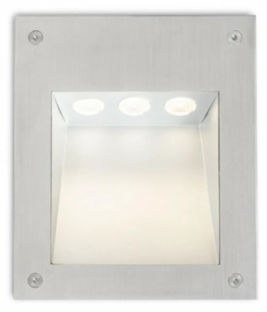 Applique encastrée LED IP65 inox : stop à l'obscurité dans vos escaliers extérieurs