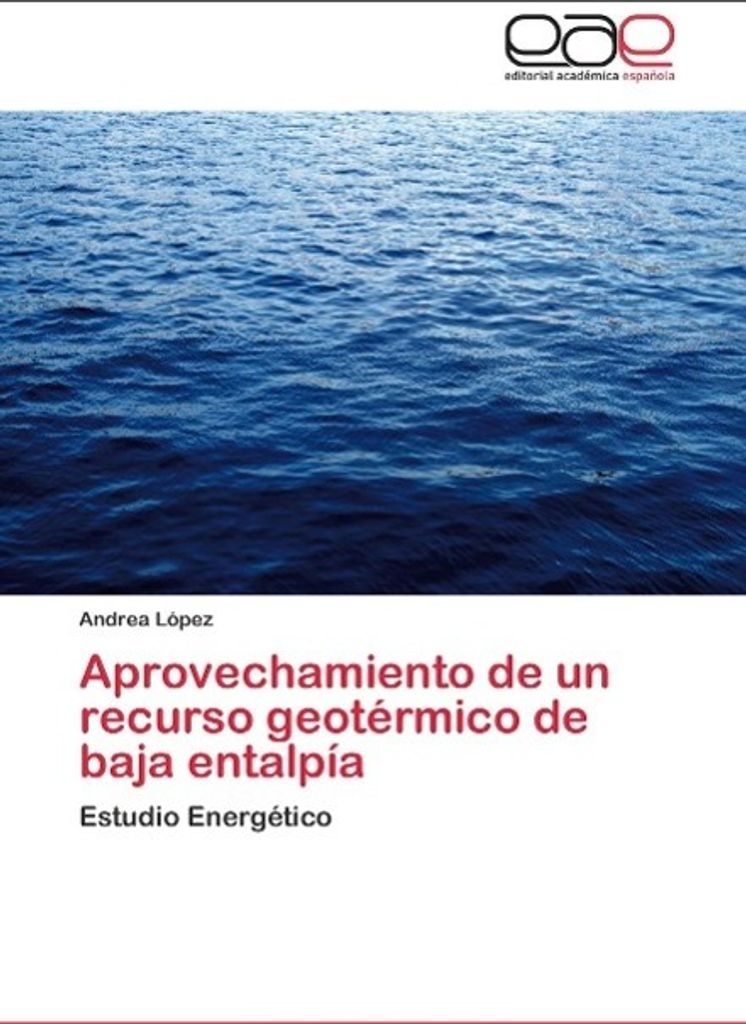 Aprovechamiento de un recurso geotérmico de baja entalpía