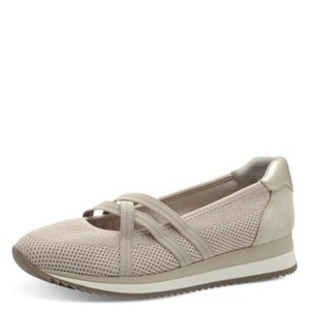 Damen Ballerinas Jana 8-22173-42 beige-gold 39