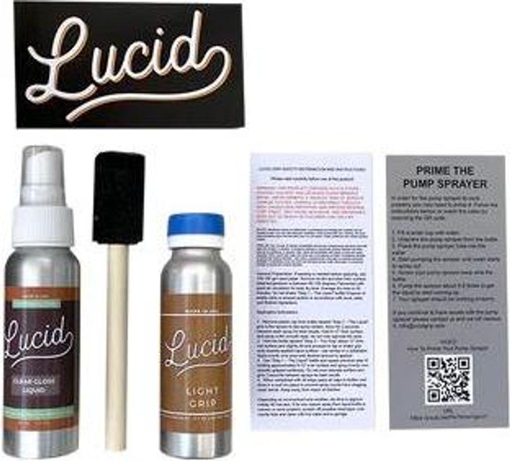 Grip Spray - Clear Kit - Light - Lucid Grip Image du produit 