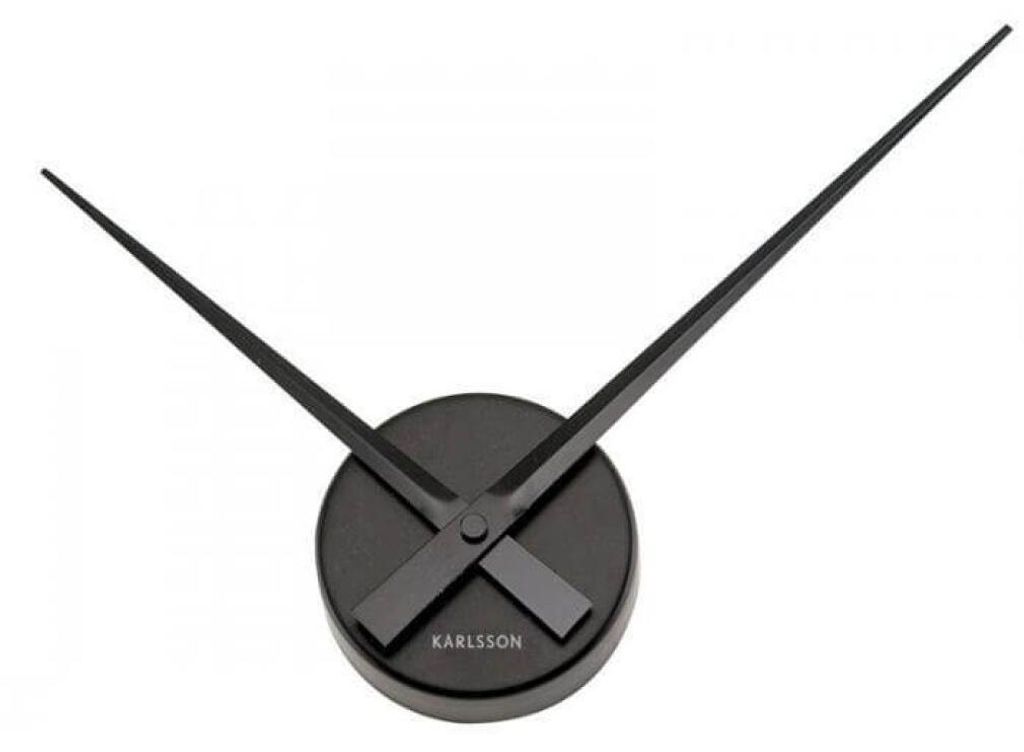 Karlsson - Wanduhr Little Big Time - Schwarz - Ø44cm