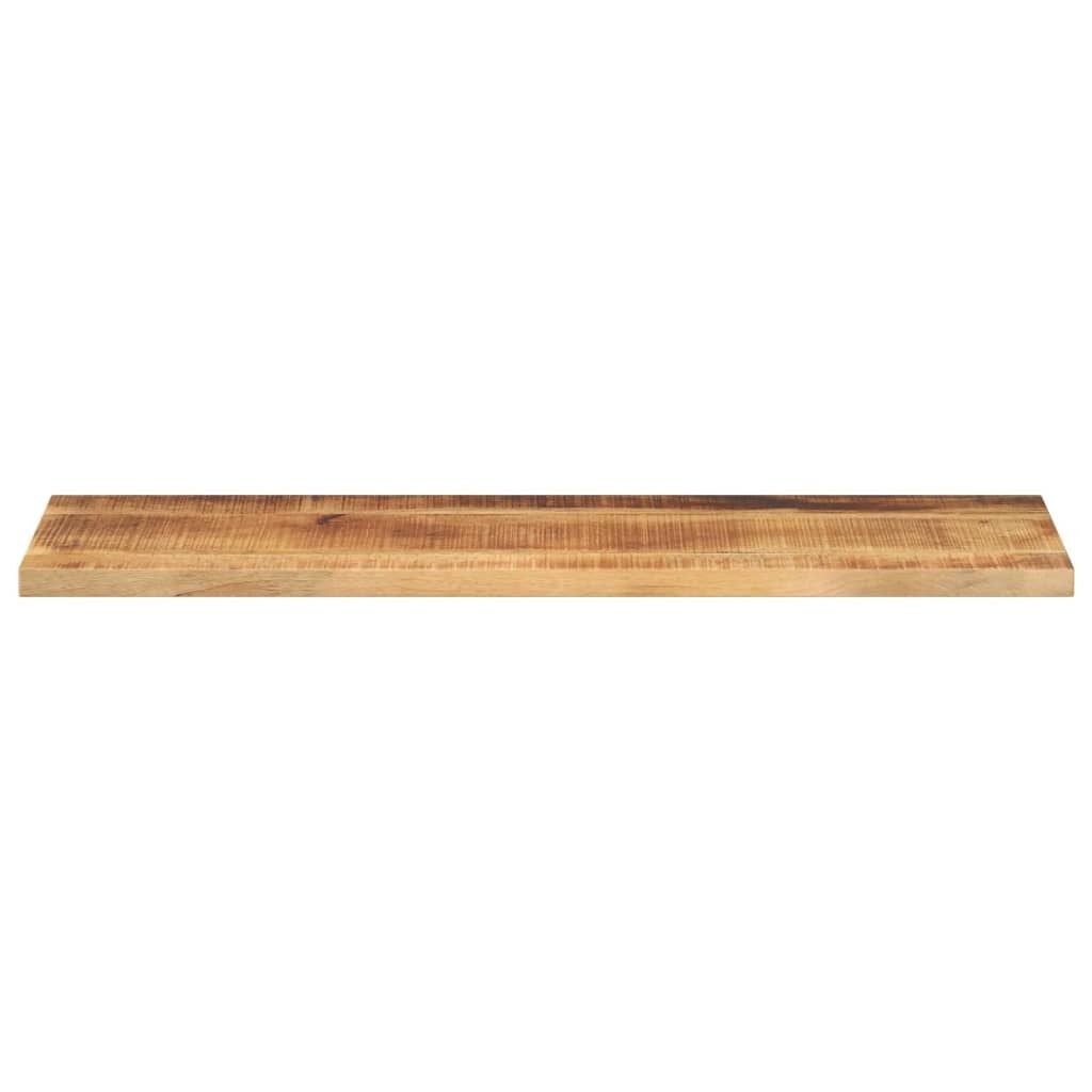 vidaXL Tischplatte 120x20x3,8 cm Rechteckig Raues Massivholz Mango