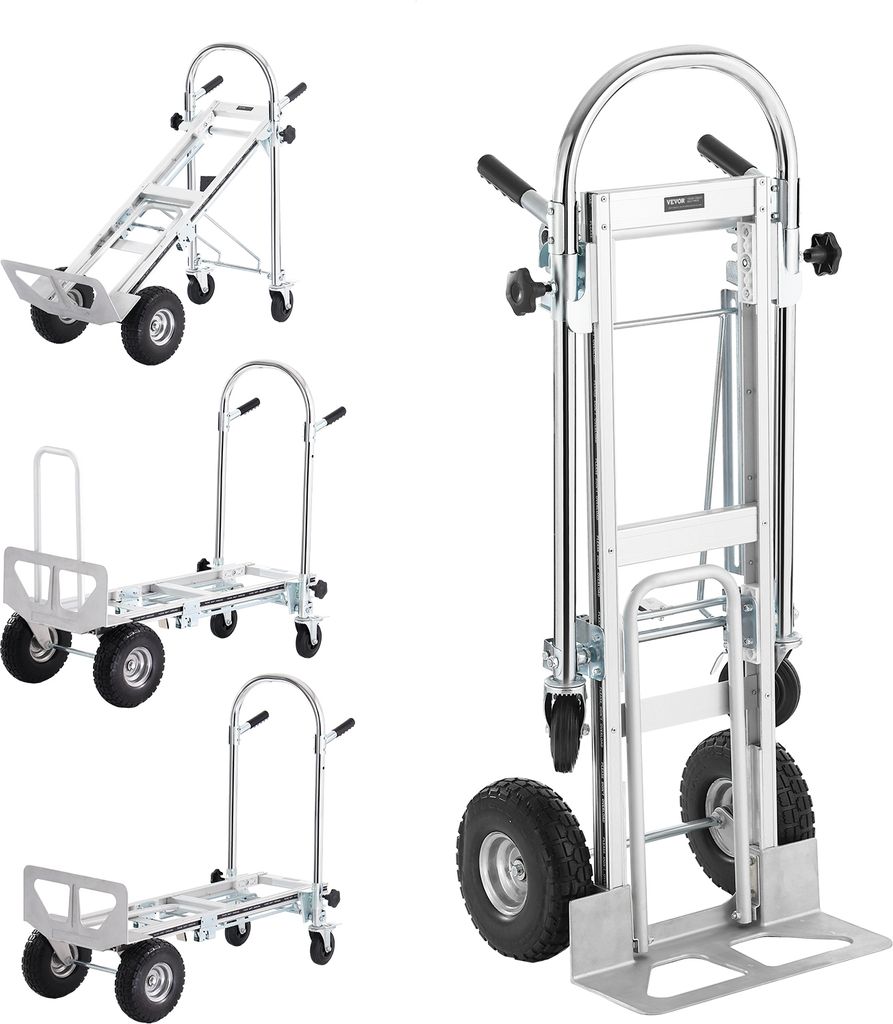 Wózek transportowy VEVOR 4 w 1 Składany Wózek transportowy Zdjęcie produktu 