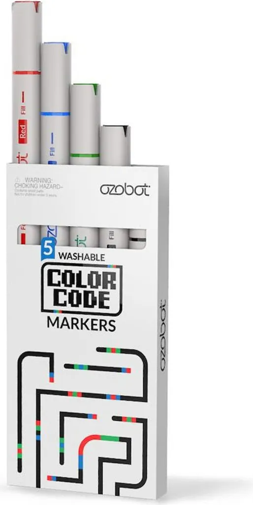 Marqueurs Ozobot double face à séchage rapide pour lignes de code - 2