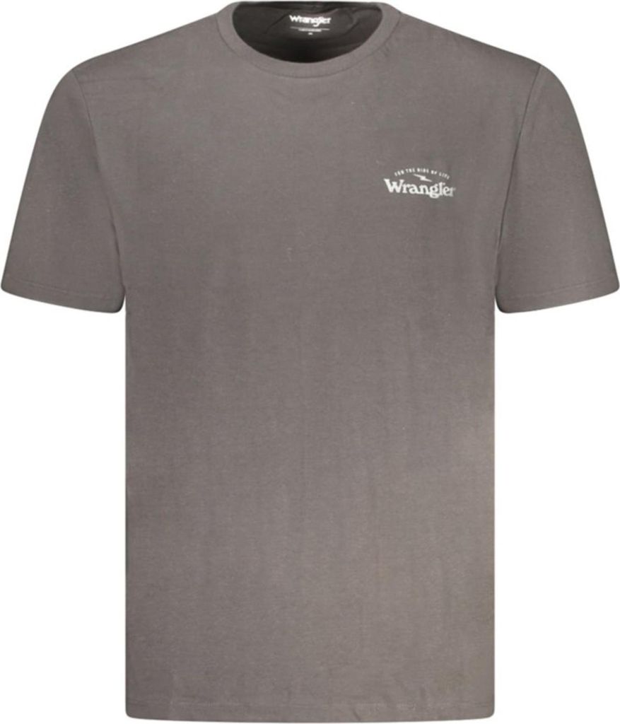 WRANGLER Herren KURZARM-T-SHIRT Schwarz 112362366_NEBLACK : Größe - L Größe: L