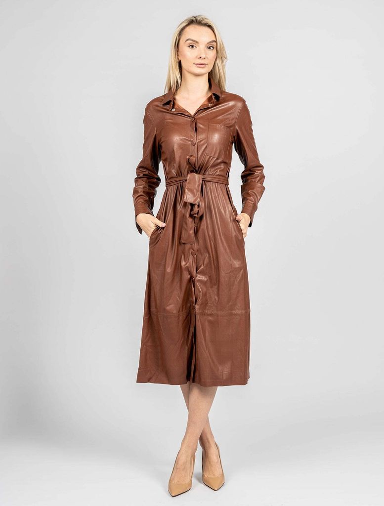 Pinko Kleid "Maris" - 1G168R Y7CD | MARIS - Braun- Größe: 36(EU)