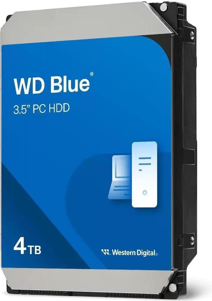 WD Blue WD40EZAX - Pevný disk - 4 TB - interný - 3,5" (8,9 Obrázok produktu 