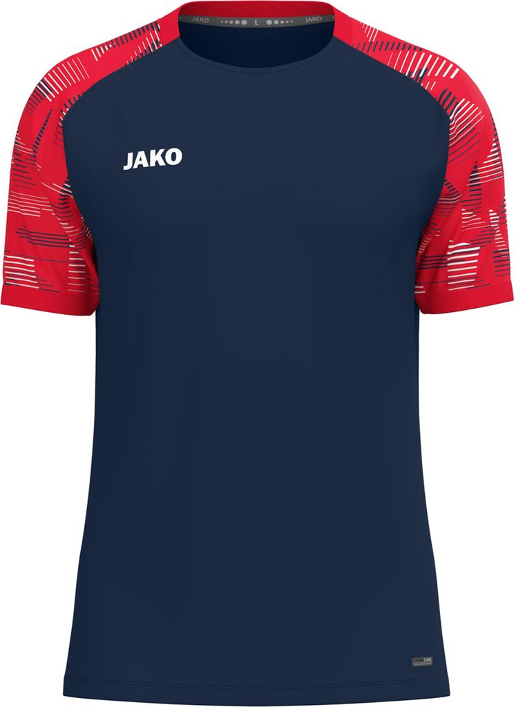 T-Shirt Sonic, Größe:S, Farben:marine/rot