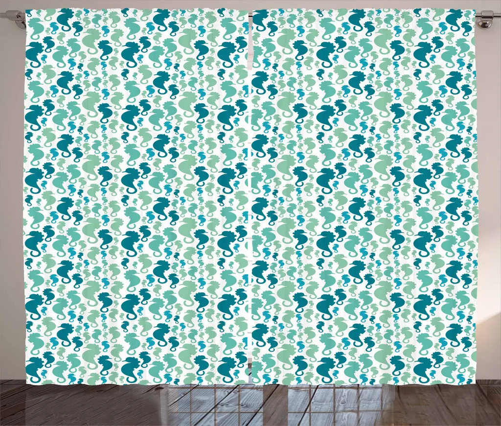 ABAKUHAUS Seahorse Tenda Verde Mare 280x245cm | Stile Rustico Marino