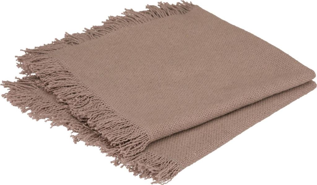 2er-set servietten "maha" grau 40x40cm - Atmosphera créateur d'intérieur
