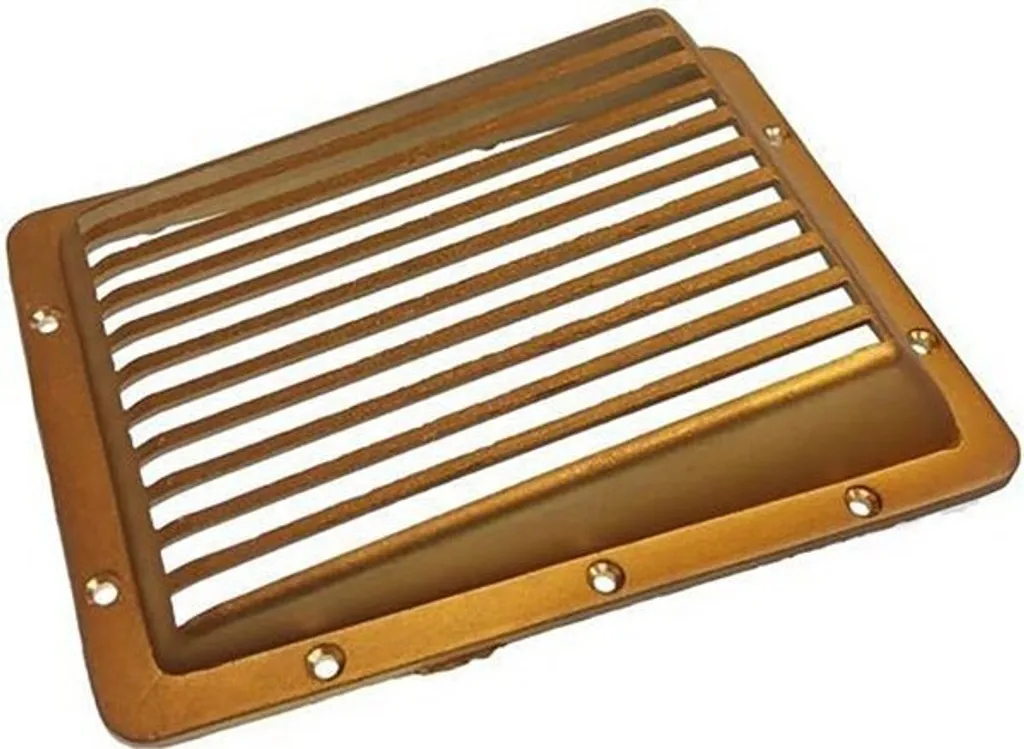Goldenship Golden 80 mm - Griglia Aspirazione in Ottone per Scafi
