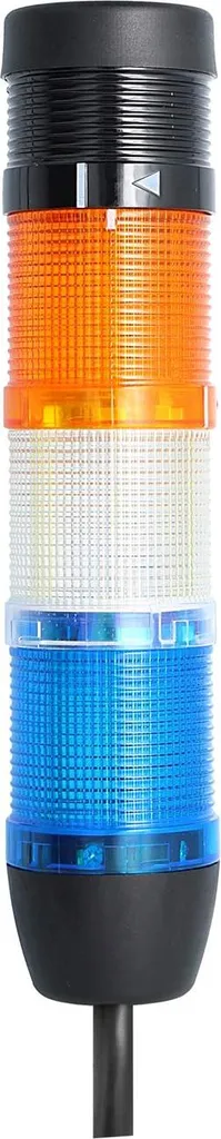 Sistema Segnalazione Ottico-Acustico STEX24 LED 24V IP65 Blu Bianco Giallo