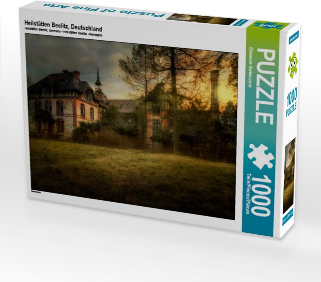 Calvendo Heilstätten Beelitz, Deutschland 1000 Teile Puzzle quer 640x480mm, Swierczyna Eleonore; 7427460