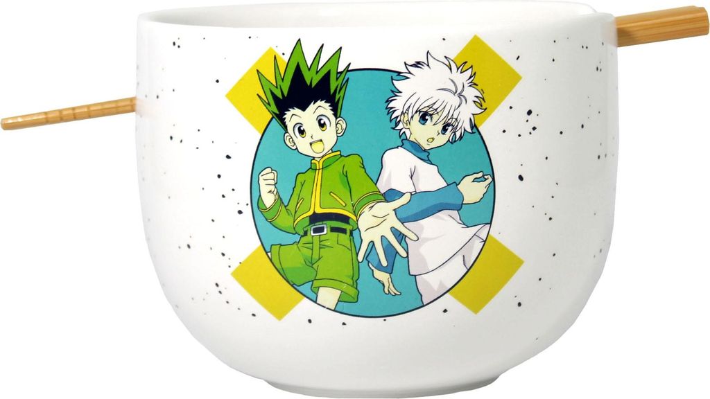 Miseczka Ramen Hunter x Hunter z pałeczkami, pojemność 414 Immagine del prodotto 
