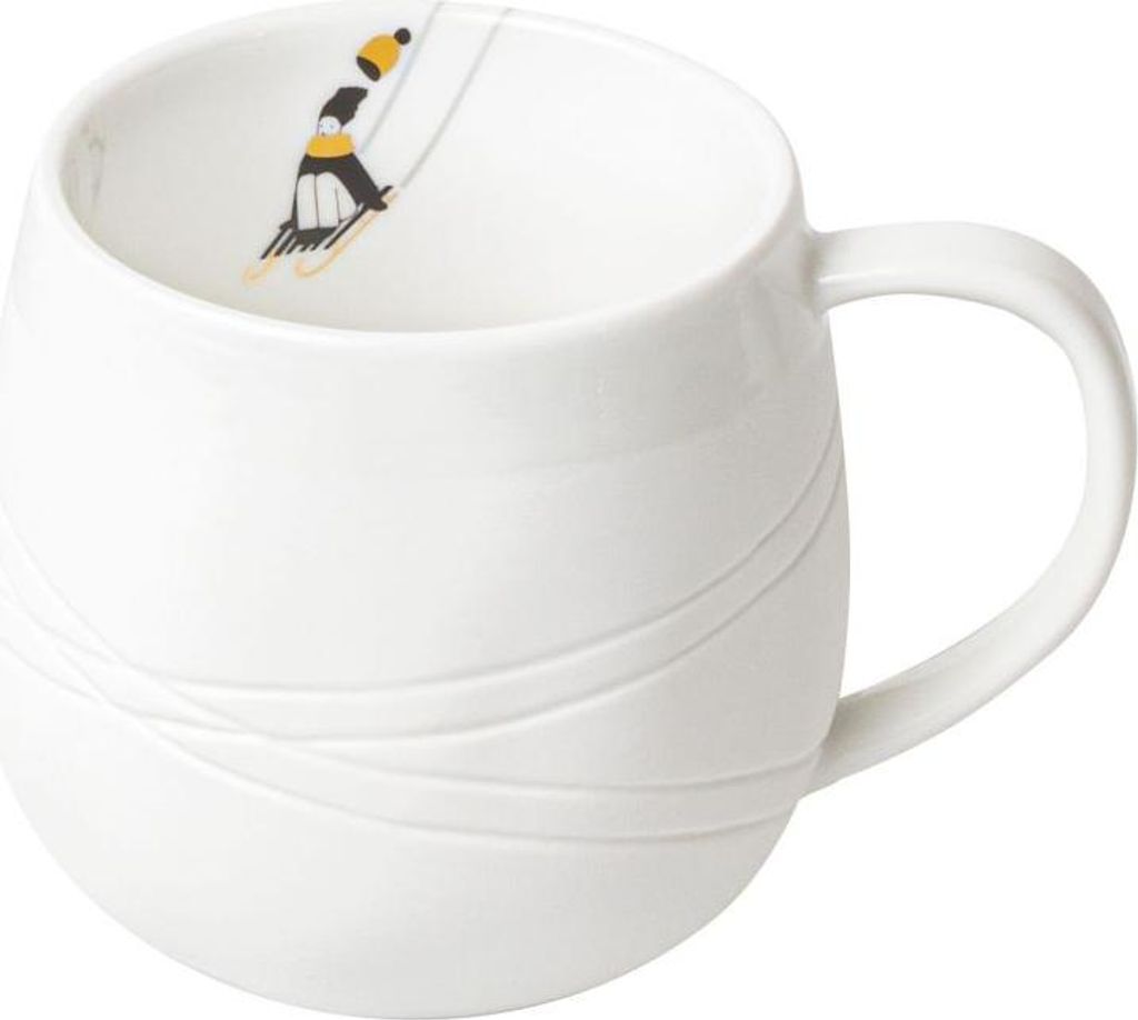 Räder Schneetag Tasse Goldkufen D.7,5cm, H.8cm Produktbild 