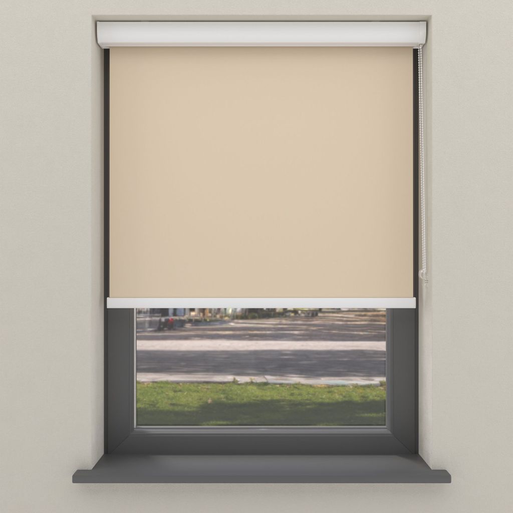 Cocoon Home KassettenRollo ohne Bohren 80x175 - Verdunkelnd - Beige