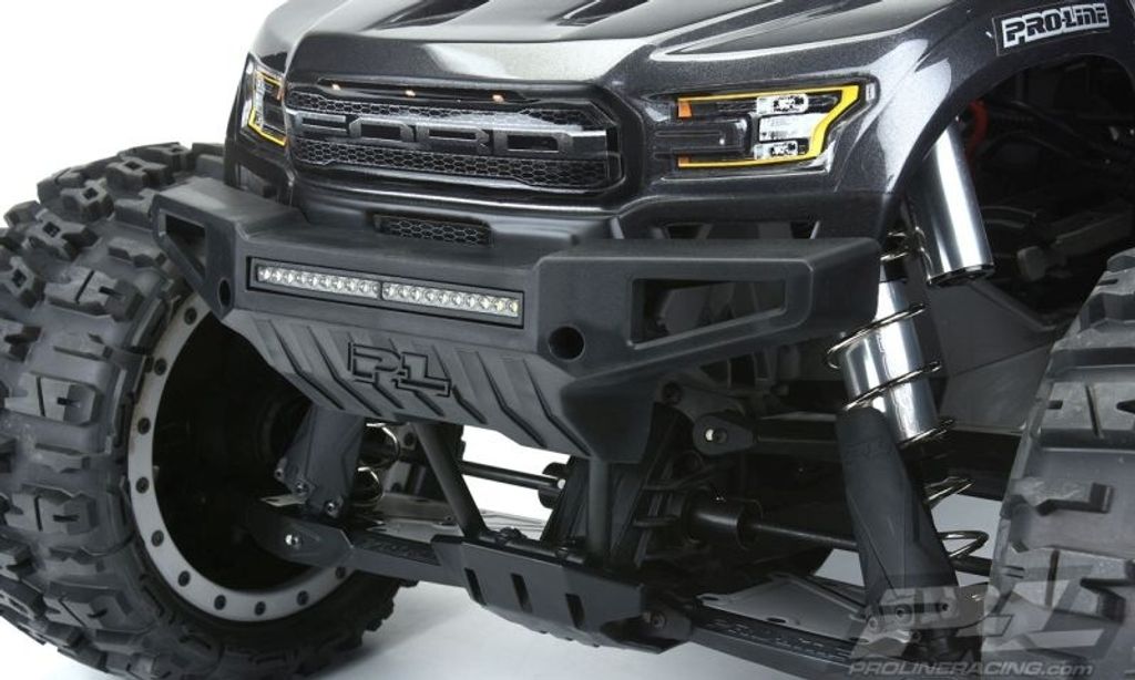 Pro-Line PRO-Armor Frontstoßstange mit LED-Beleuchtung (für X-Maxx)