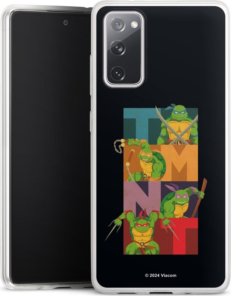 DeinDesign Slim Hülle für Samsung Galaxy S20 FE 5G Silikon Case Ultra Dünn Handyhülle Fanartikel Offizielles Lizenzprodukt Teenage Mutant Ninj...