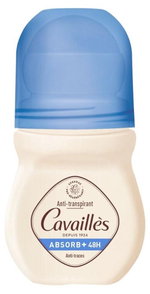 Roge Cavailles, Absorb+ 48H, 48h Protection, Deo-Roll-On, fü r Damen, 50 ml