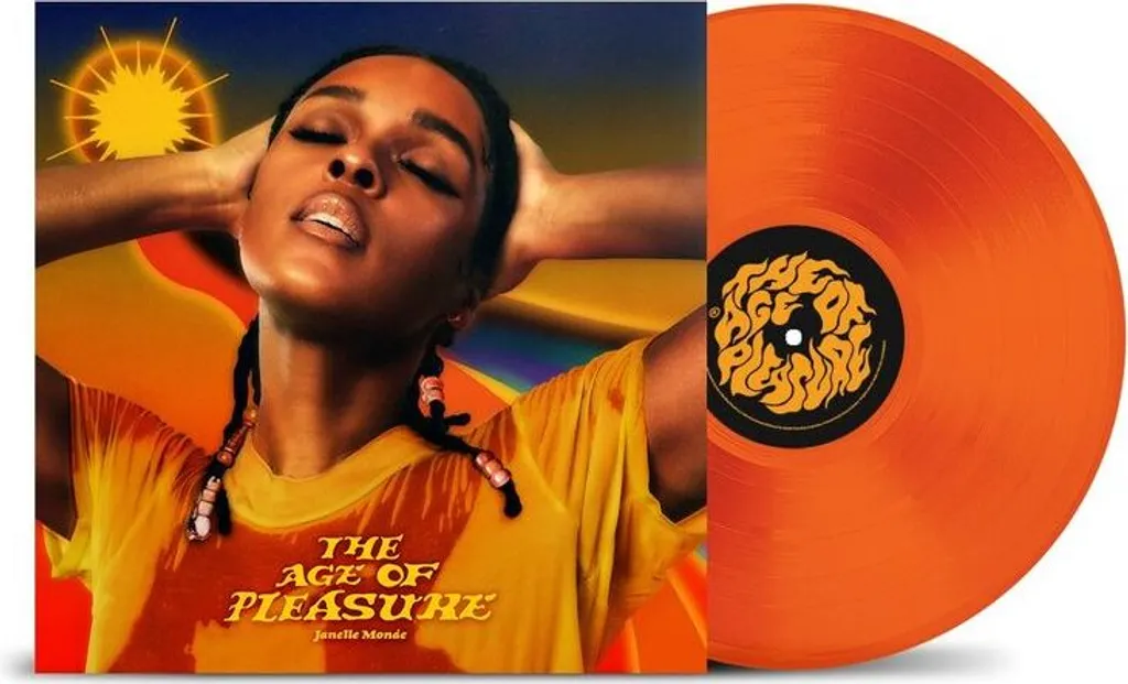 Disque Vinyle Janelle Monáe The Age Of Pleasure Edition Limitée Orange