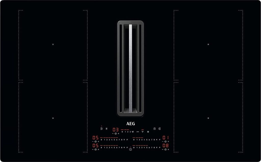 AEG CCE84751CB, Schwarz, Integriert, 83 cm, Produktbild 