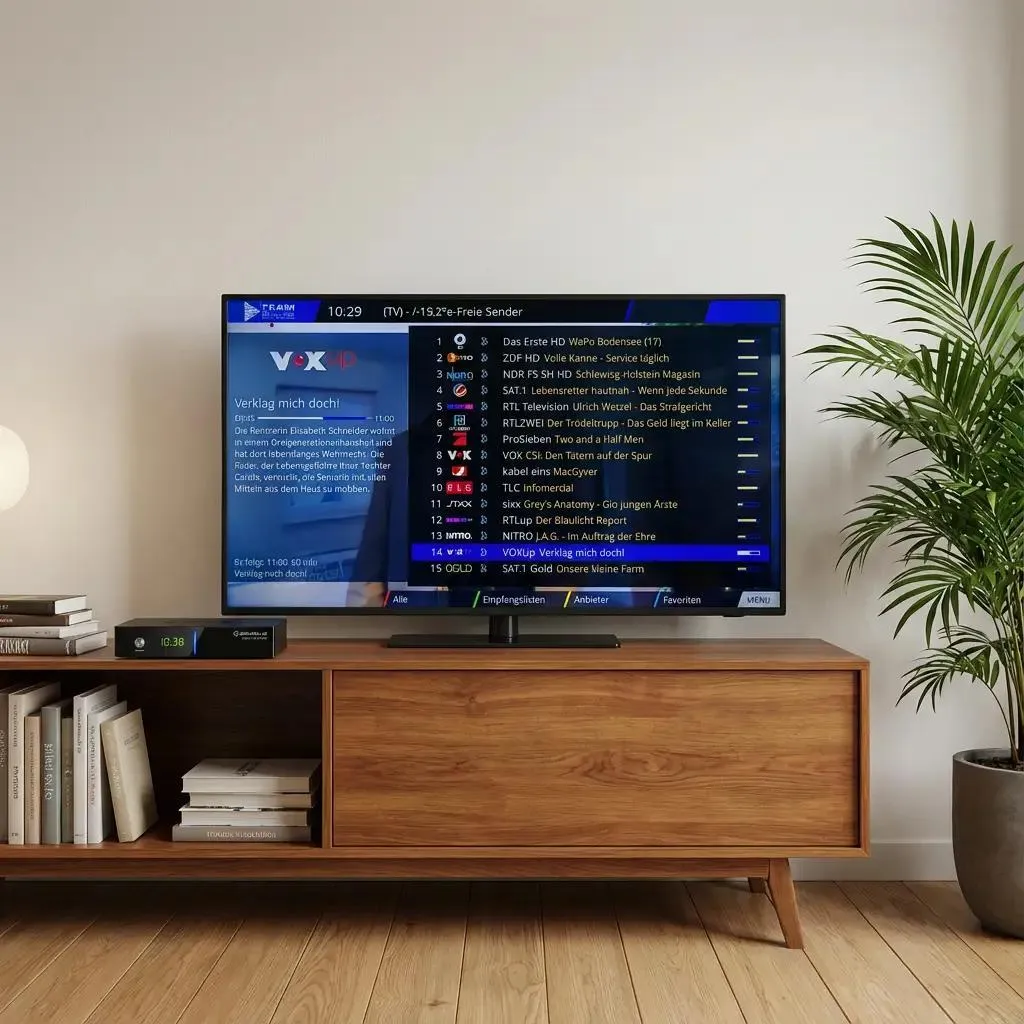 Décodeur Satellite et TNT GigaBlue 4K PRO pour Streaming et TV HD - 10