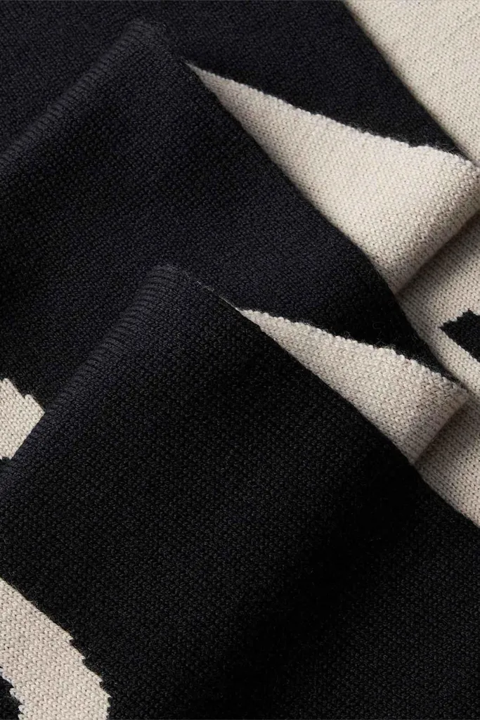 Écharpe douce Calvin Klein Jeans maille laine cachemire de haute qualité - 3