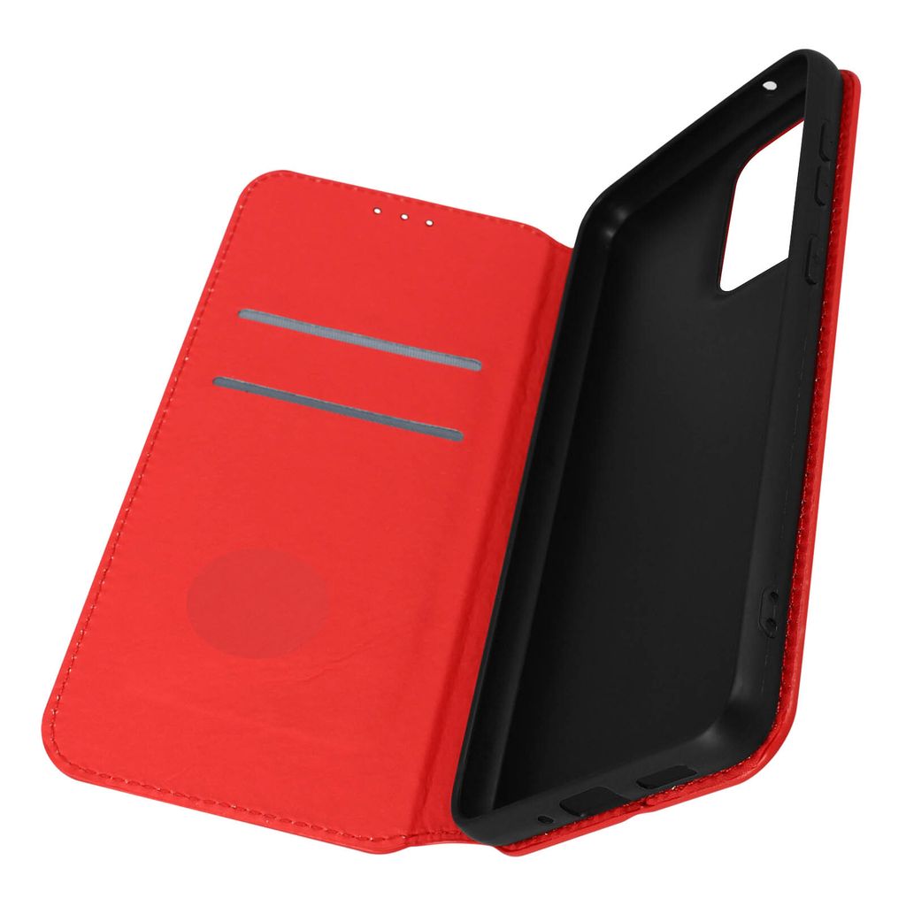 Kunstleder Cover Classic Edition für Samsung Galaxy A33 5G – Rot