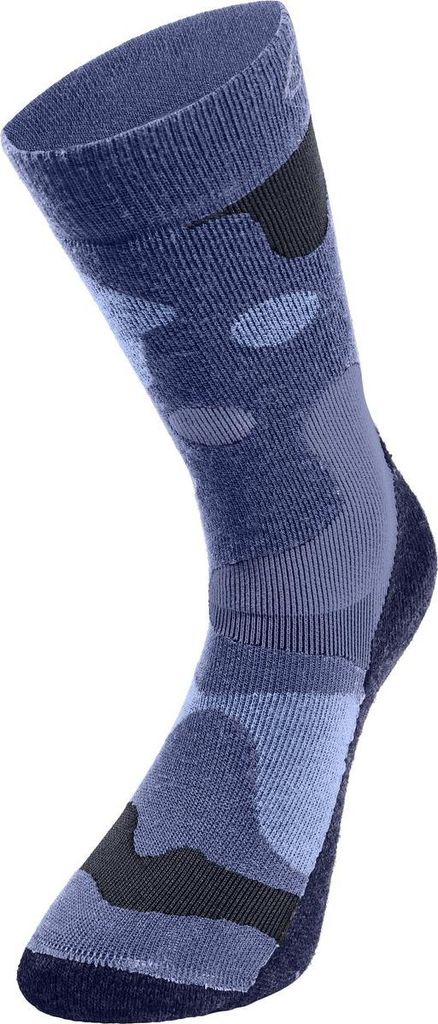 Adventurer Merino Warm Skisocken, Unisex - Odlo, Farbe:21805 skipper blue - blue heron, Größe:34-36