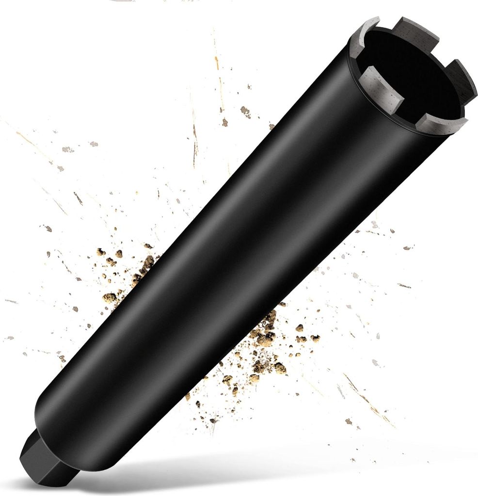 11/4" UNC Ø44mm Diamantbohrkrone Kernbohrer, Diamant Nass-/Trocken Bohrkrone Kernbohrkrone, L 460mm, zum Beton, Stahlbeton, Mauerwerk