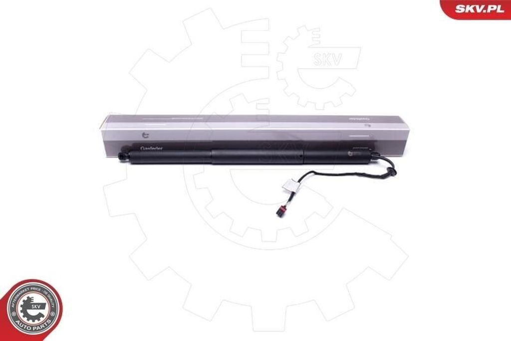 ESEN SKV Heckklappe-Motor Elektromotor Heckklappe 52SKV907 beidseitig Kofferraum für PORSCHE Cayenne (92A) 643mm elektrisch 1,5kg