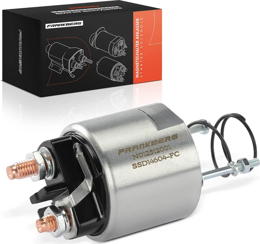 Solénoïde de Démarreur Robuste pour Renault Trafic et Twingo 1 12V