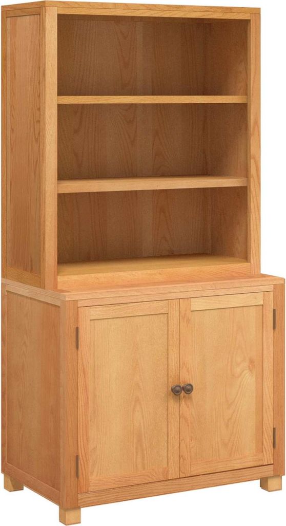 Aufbewahrungsmöbel-Set mit Speicher mit Tür Braun Holzwerkstoff
