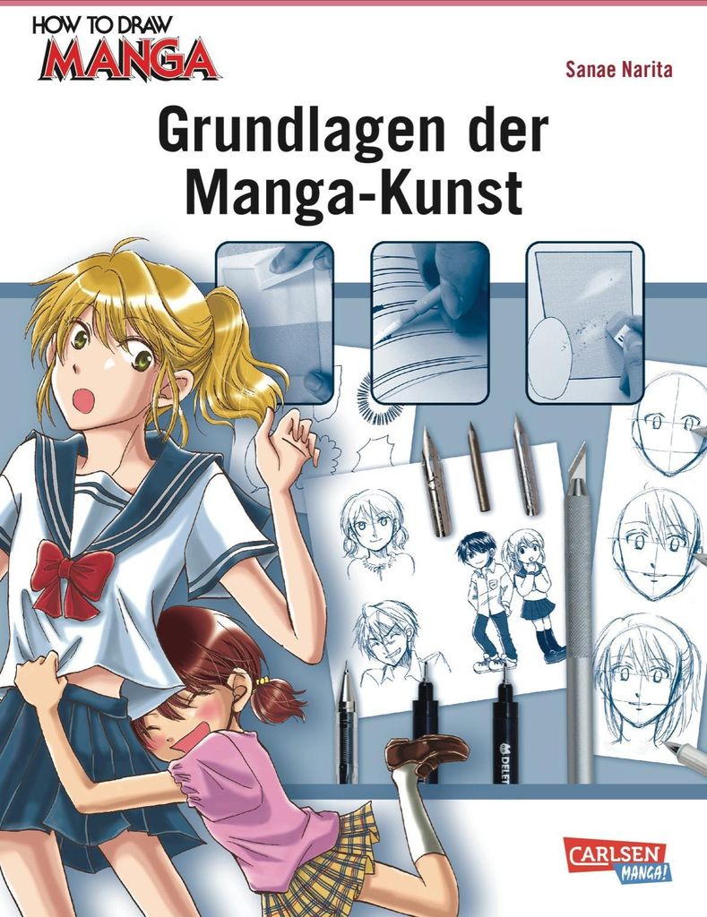 How To Draw Manga: Grundlagen der Manga-Kunst