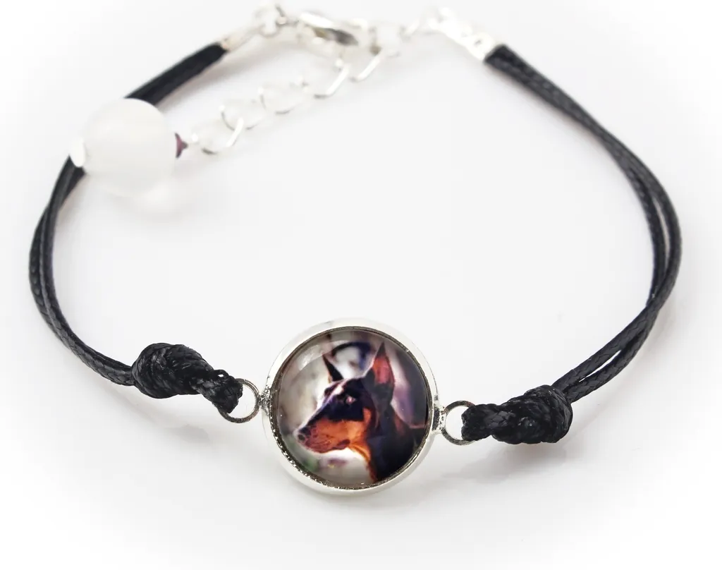 Dobermann Bracelet with Your Photo - Gioiello Unico Art-Dog per Dog Lovers