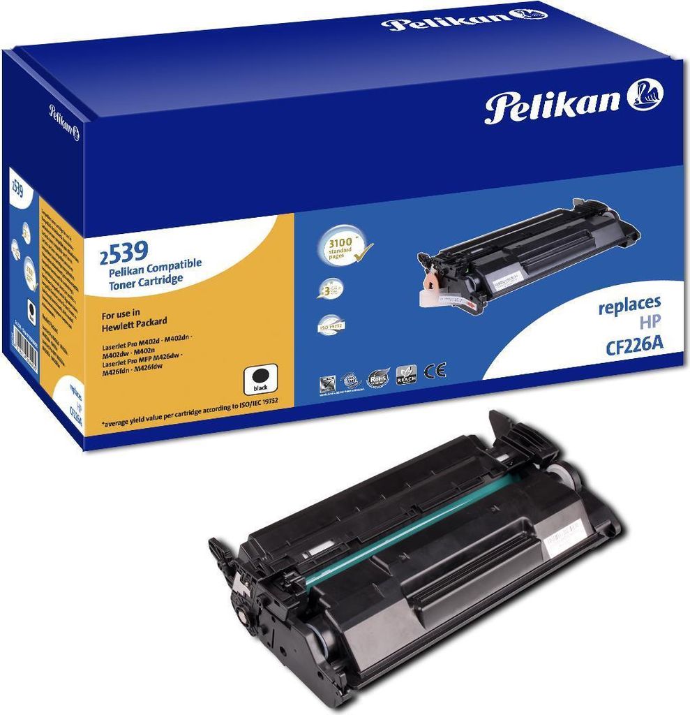 Pelikan Toner HP CF226A, Black, 3100 Seiten