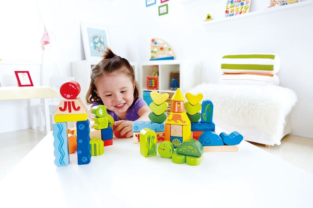 Hape Early Explorer Unterwasser - Bauklötze, E0432