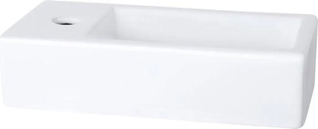 Lave-mains blanc avec robinet noir mat 37,5 cm Differnz Helios Helios - 10