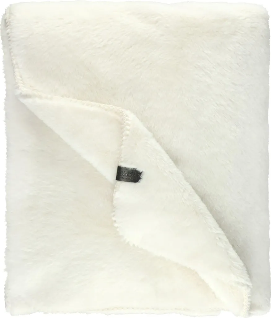 Offerta Coperta Morbida SCHÖNER WOHNEN ELEGANCE 130x170 Bianca